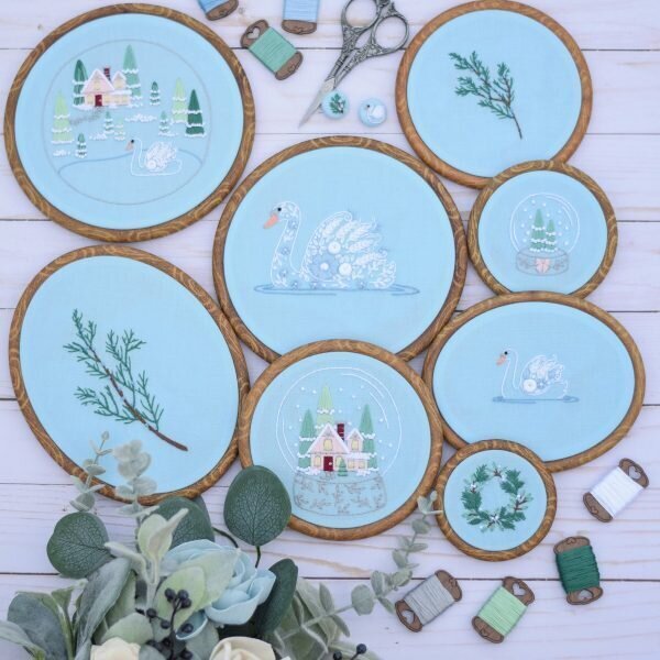 Evergreen PDF Hand Embroidery Pattern